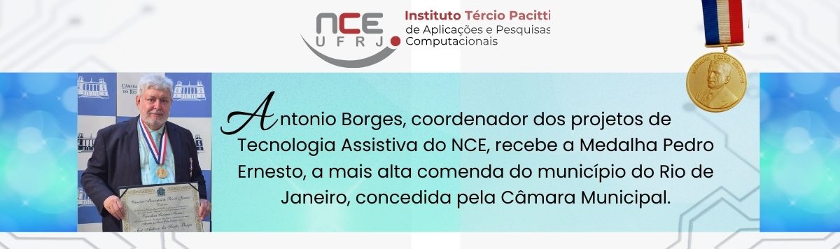 ANTONIO BORGES RECEBE MEDALHA PEDRO ERNESTO