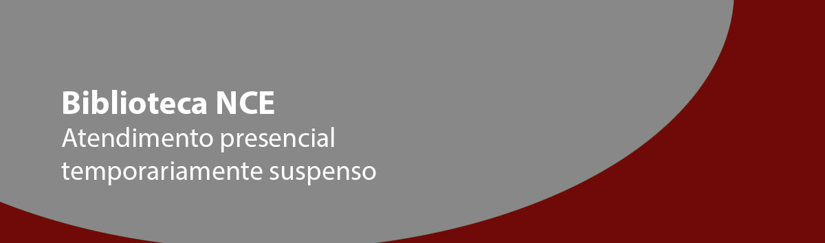 Aviso de serviço presencial suspenso da Biblioteca