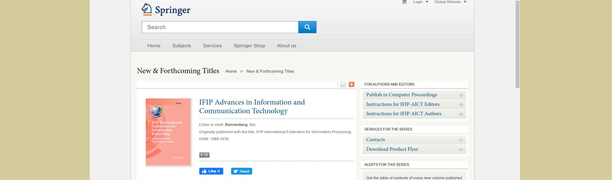 ADVANCES IN INTELLIGENT SYSTEMS AND COMPUTING